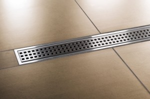 Schlüter Kerdi Line: floor level showerSchlüter Kerdi Line: la doccia filo pavimento