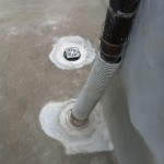 drainage set before waterproofingset di scarico prima della impermeabilizzazione